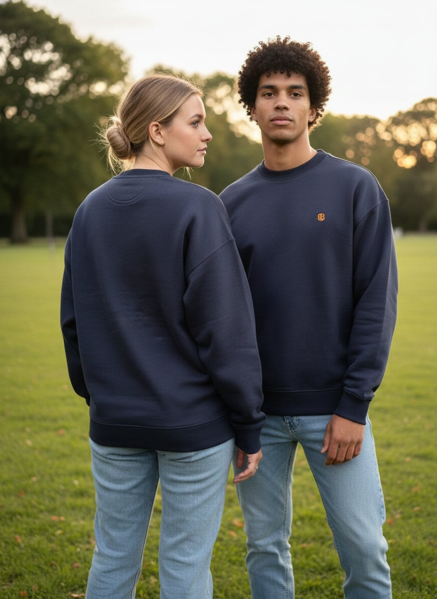 SOBANI Basics - Sweatshirt Navy